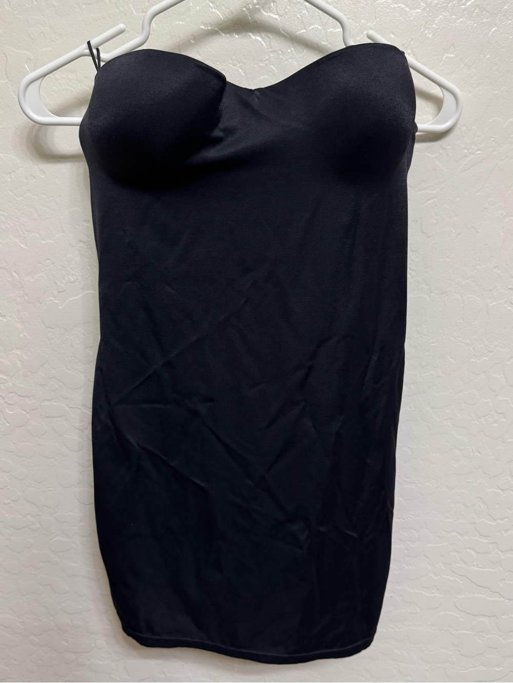 Flexees by Maidenform Black Strapless Shaper Dress Slip 36D Style 3741 - Picture 2 of 5